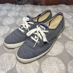 Keds Champion Solids Sneaker Blue WF60303 Sz 7